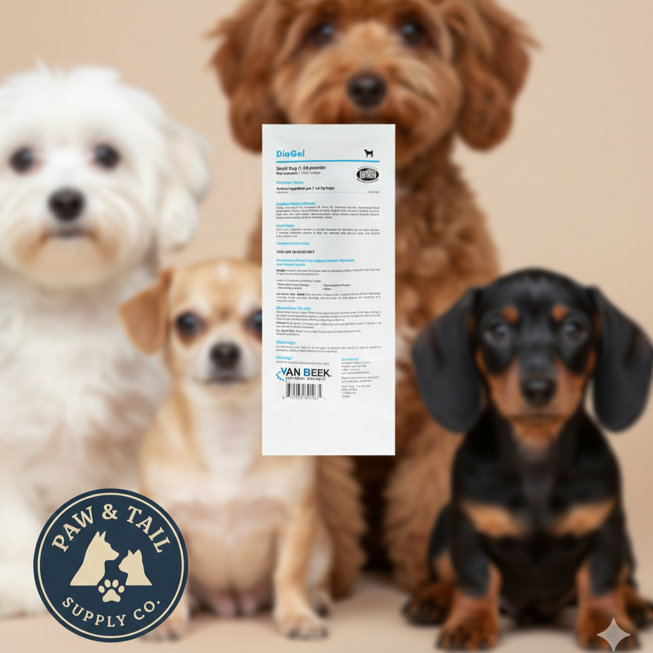 DiaGel Diarrhea Control Gel 1 ml Small Dogs Digestive Upset Loose Stool Relief