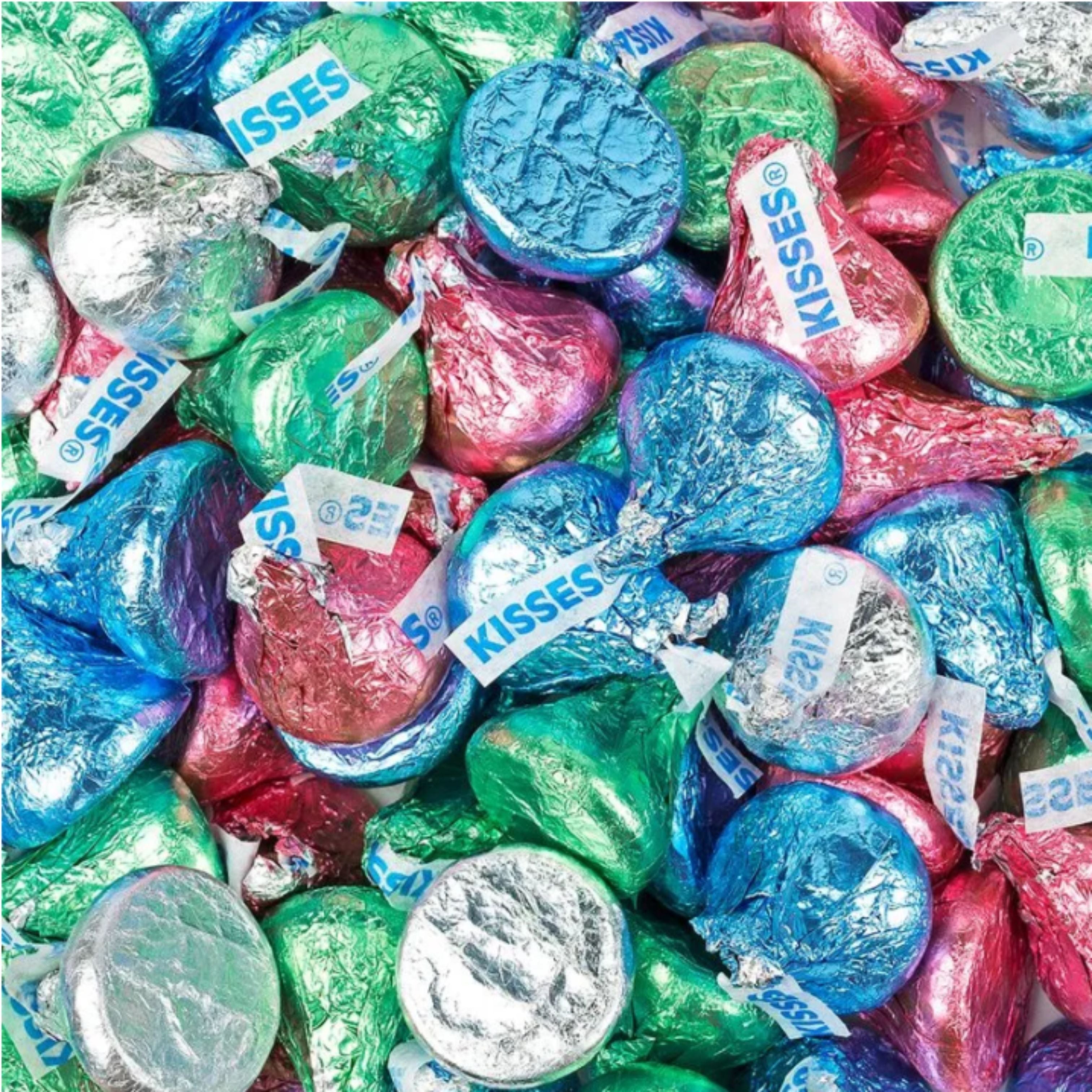 Hershey's Kisses Milk Chocolate – Easter Foils – Bulk Value Bag