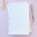 Hidden Mickey Grid Paper Notepad