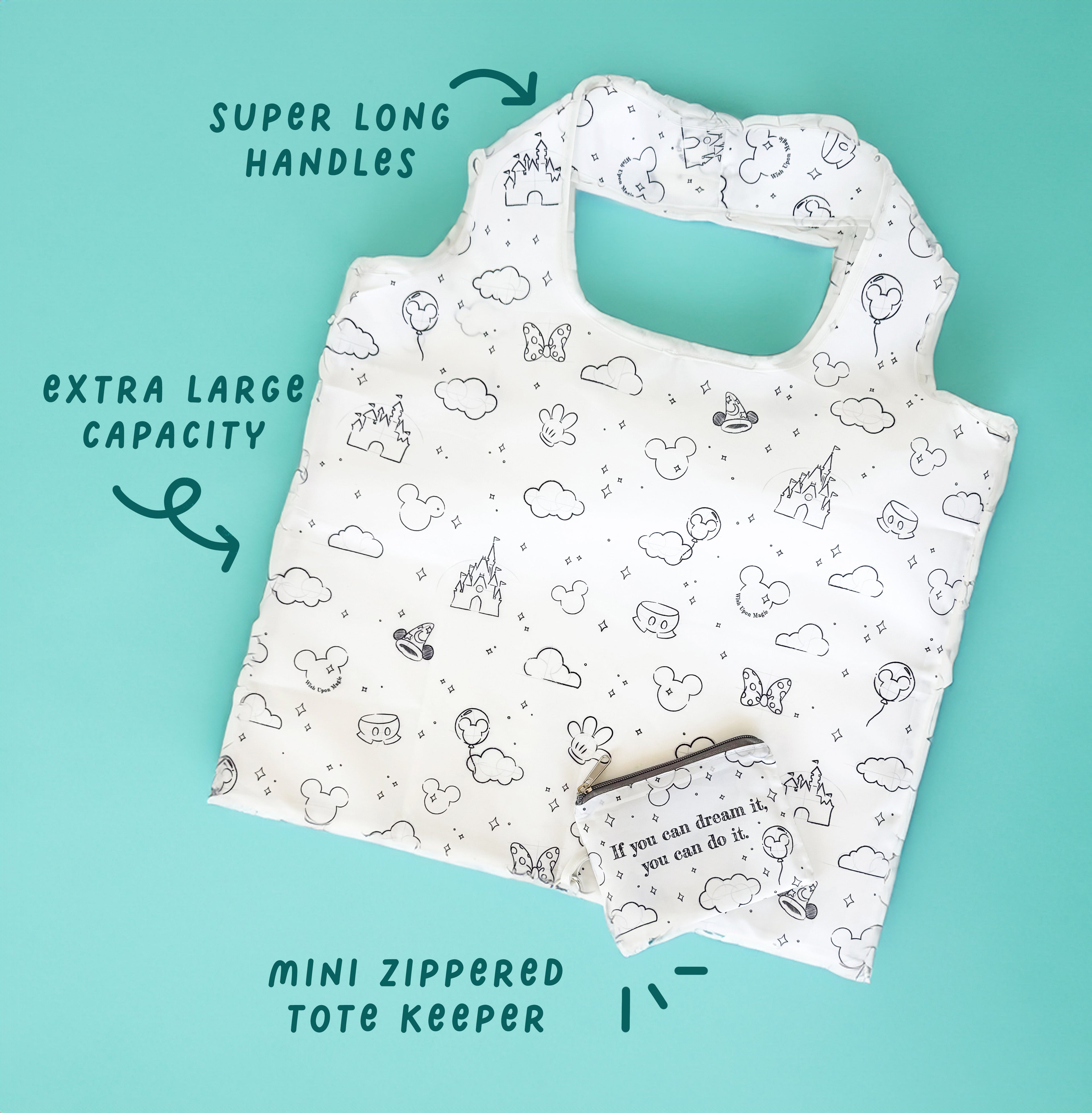 Tote-ally Classic Sketch Reusable Bag