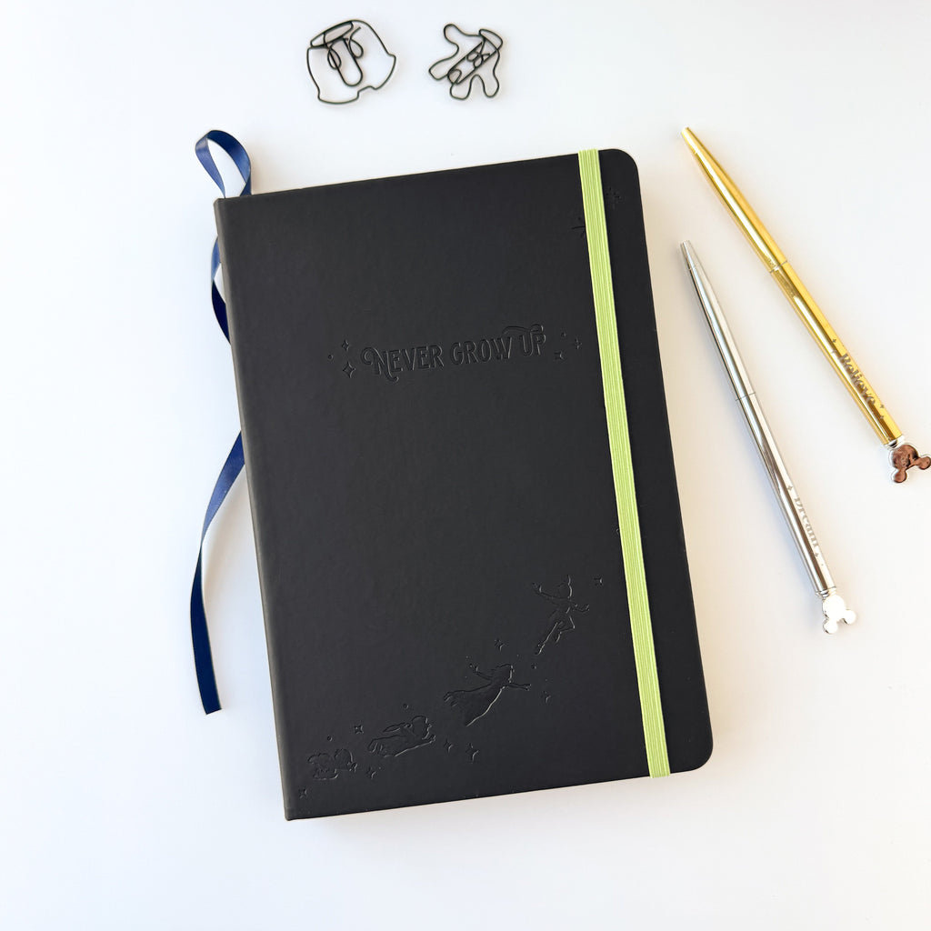 Off To Neverland Embossed Notebook