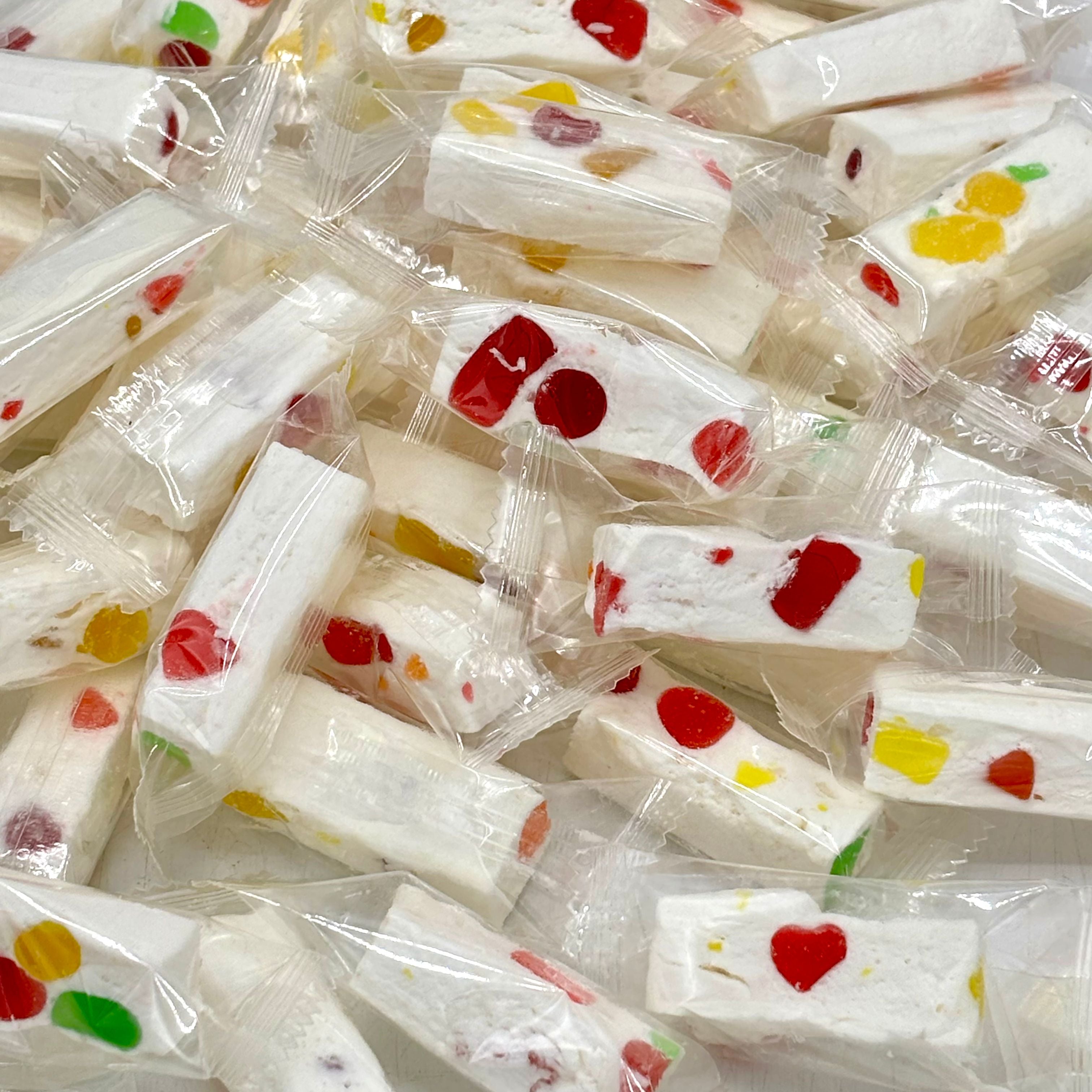 Golden Bonbon Fruity Jujube Nougat Candy – Individually Wrapped – Bulk Value Bag