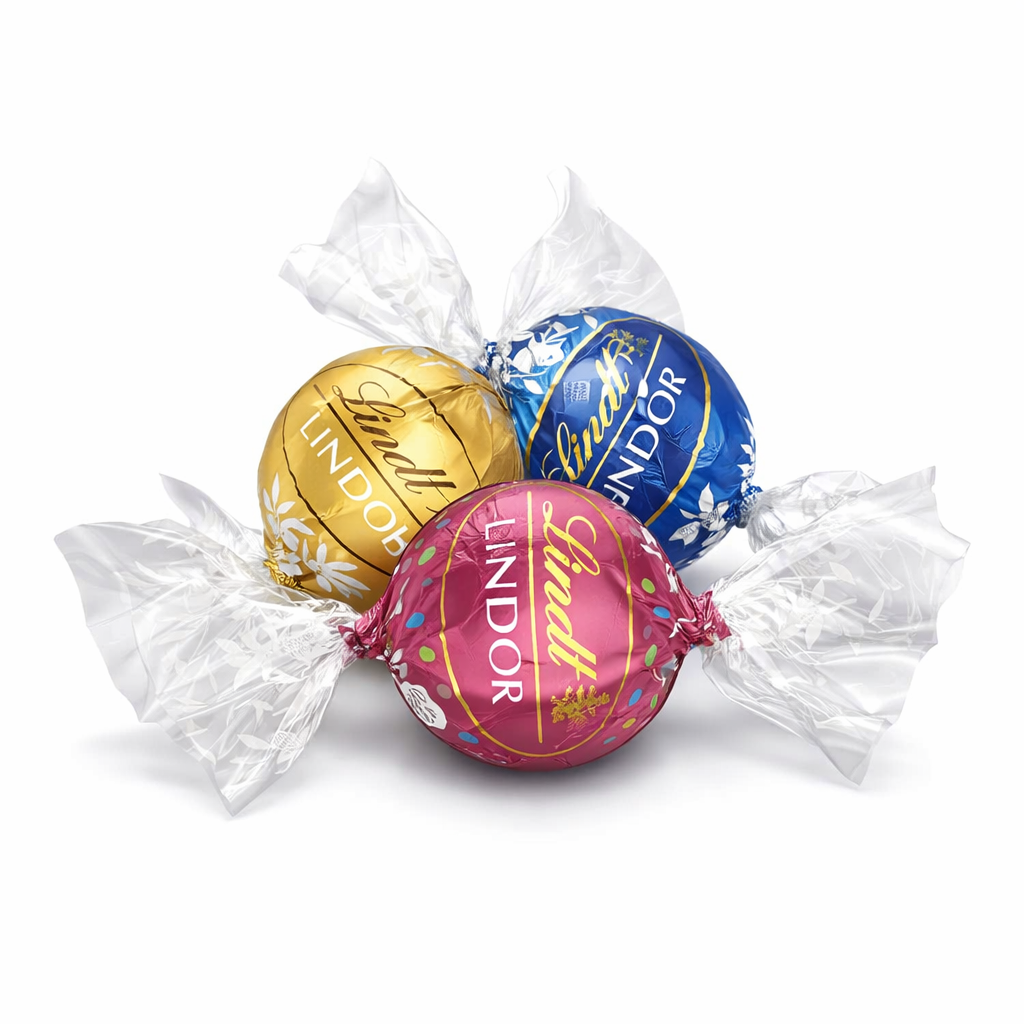 Lindt Lindor Assorted White Chocolate Truffles – Bulk Value Bag
