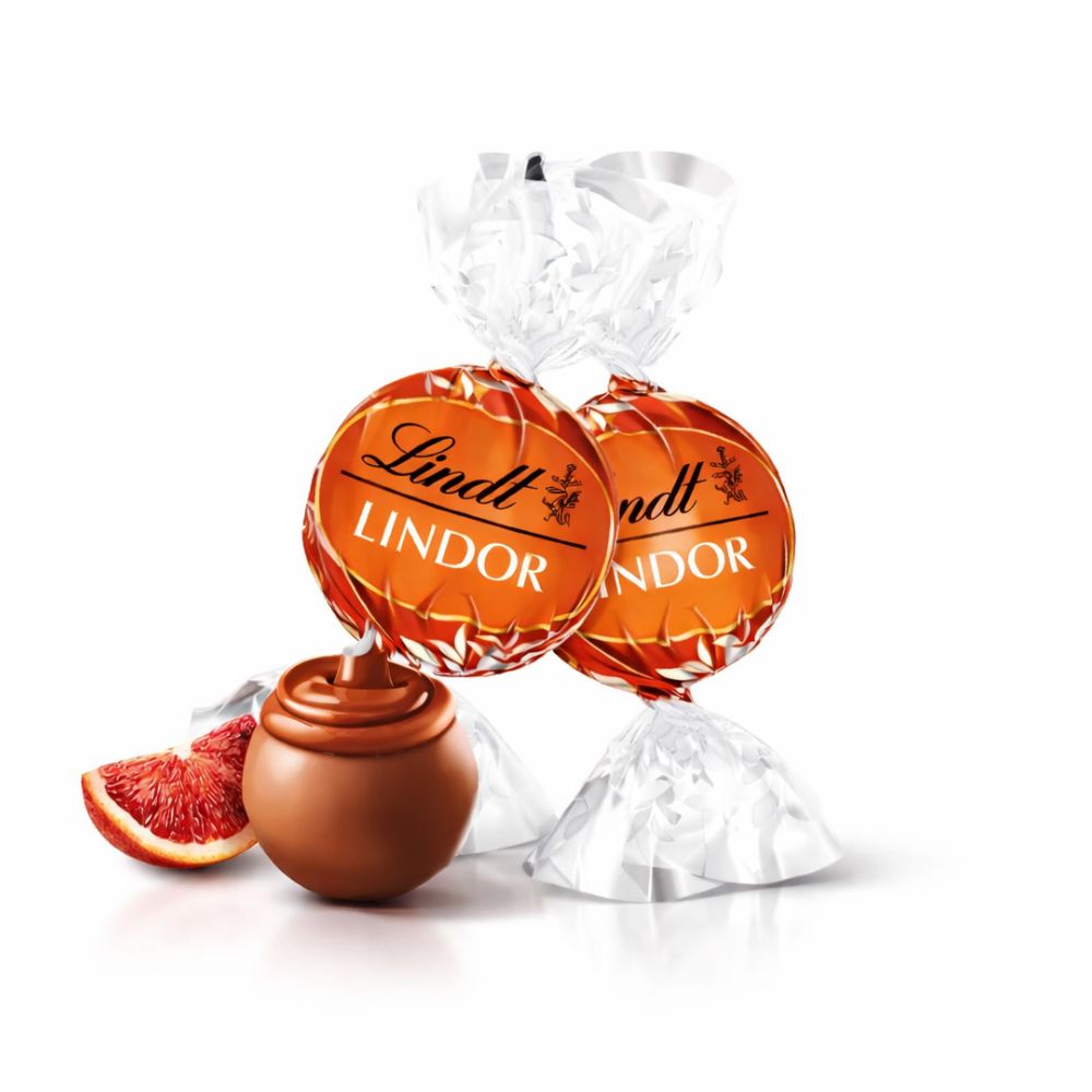 Lindt Lindor Blood Orange Milk Chocolate Truffles – Bulk Value Bag