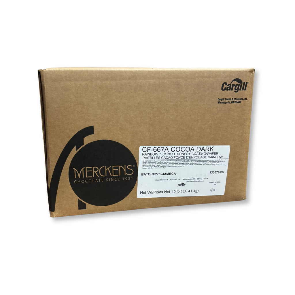 Merckens Dark Chocolate-Flavored Candy Coating & Melting Wafers – Bulk Value Bag