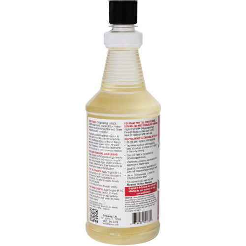 Shapley's Original M-T-G Plus Mane Tail Horse Solution 32 oz.