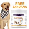PiccardNaturePets No Stinky Butt Anal Gland Dog Support 120ct Chews + FREE Bandana!