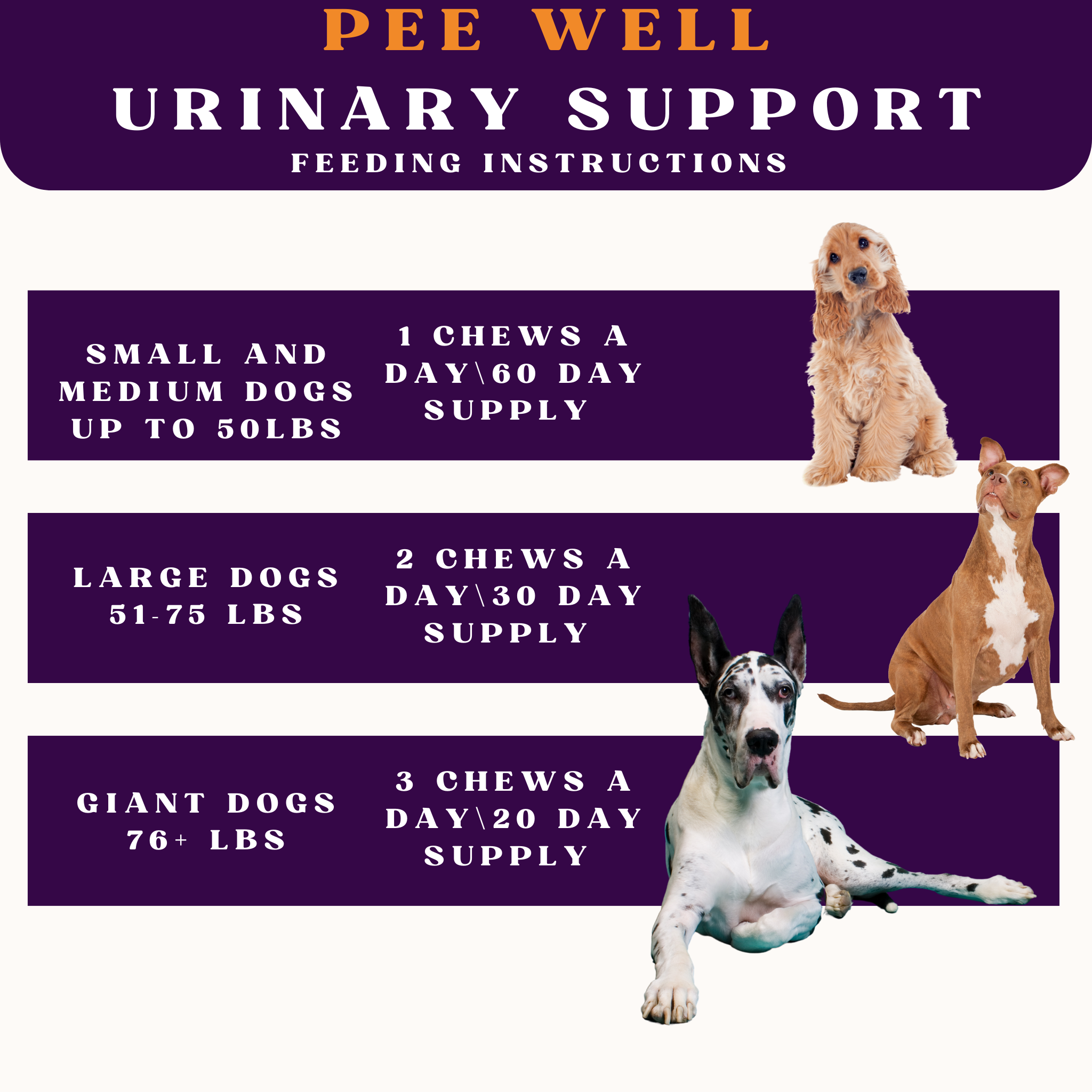 PiccardNaturePets Pee-Well Urinary Bladder Support for Dogs 60ct + FREE Bandana!