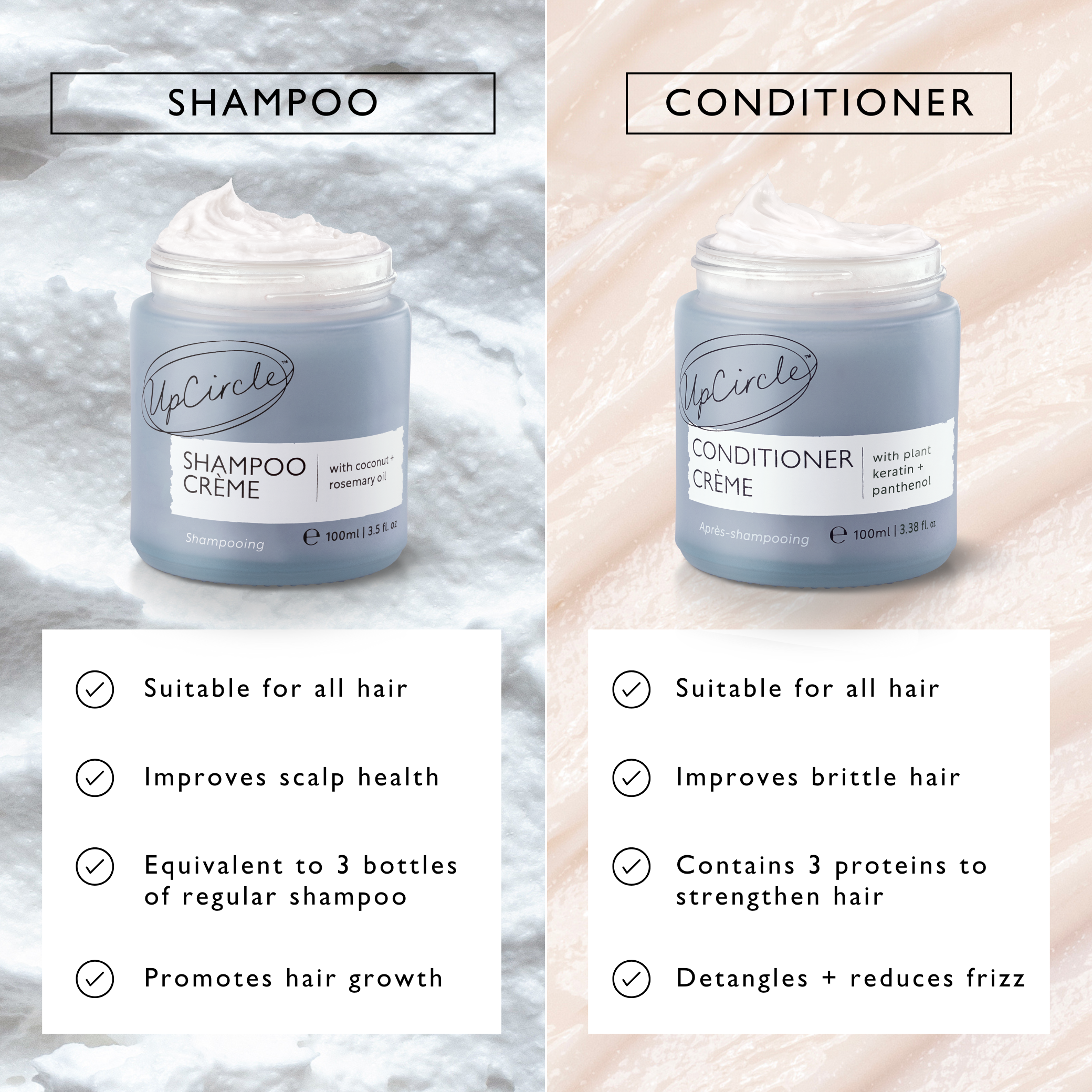 The Haircare Duo + FREE Cosmetic Spatulas
