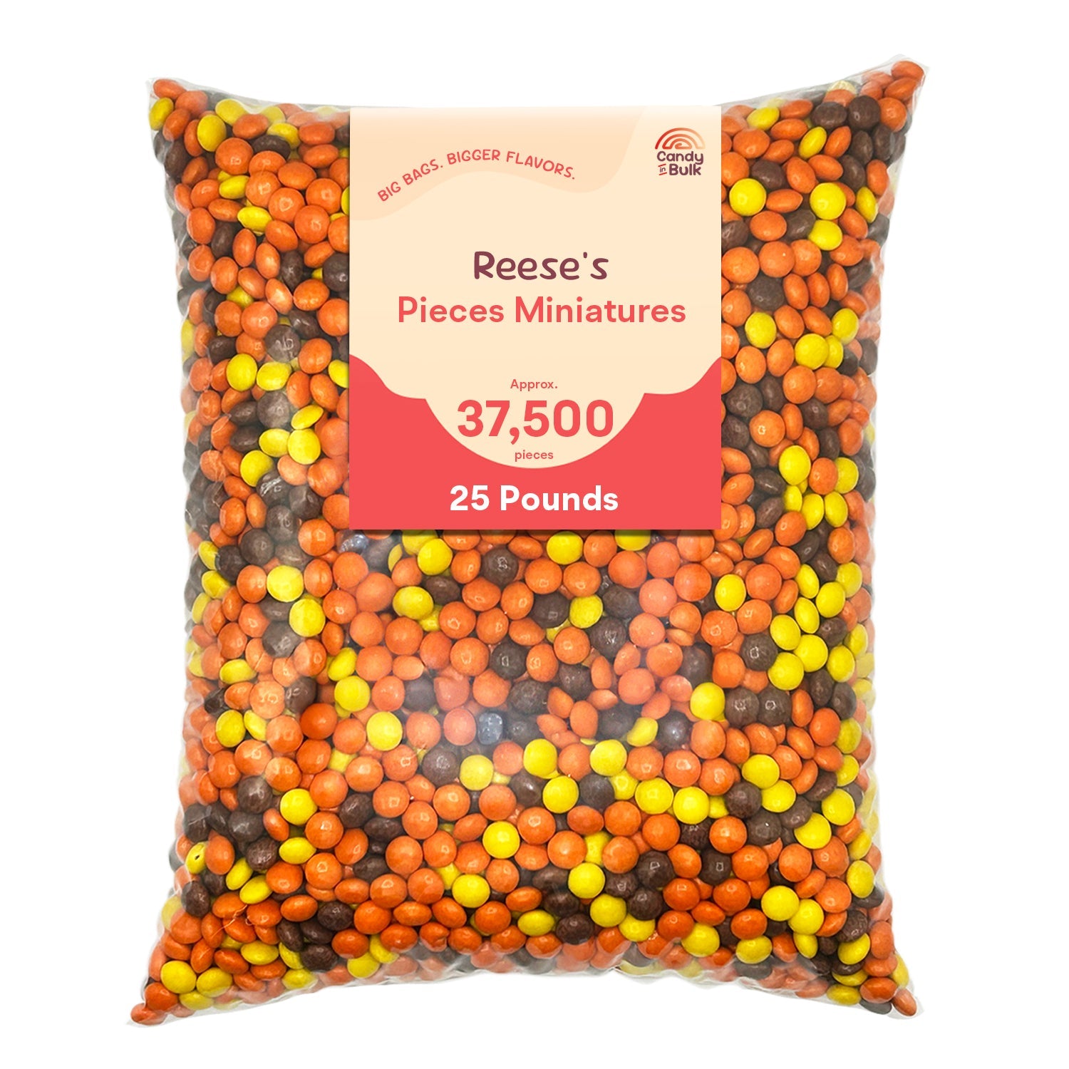 Reese’s Pieces Minis Peanut Butter Candy – Bulk Value Bag