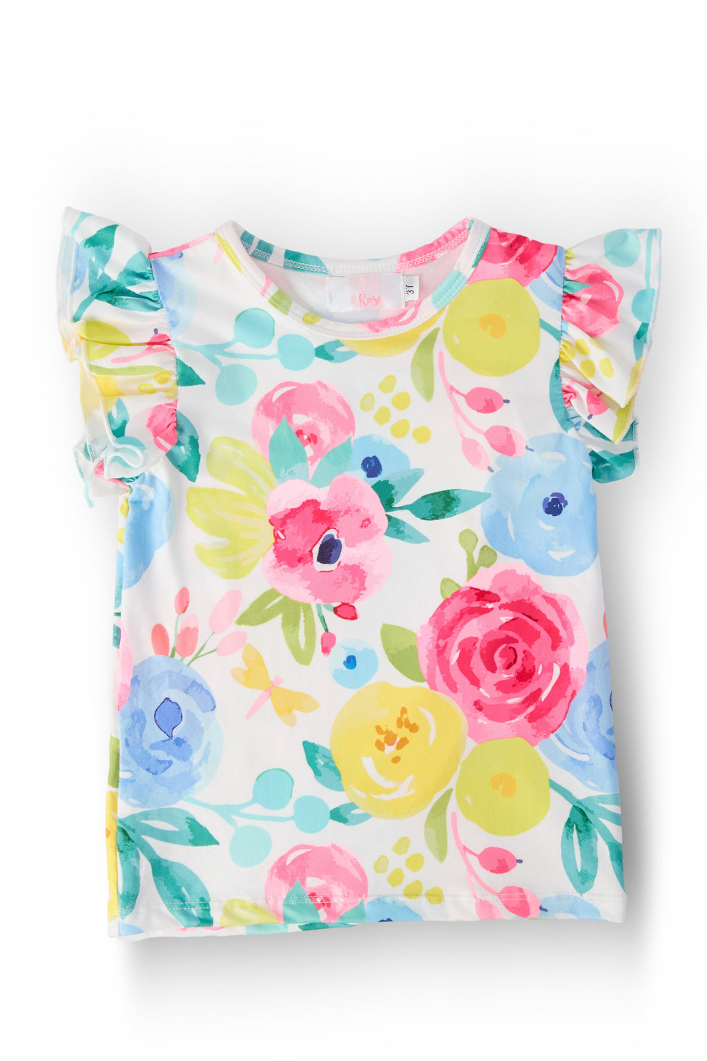 Rosie S/S Ruffle Tee