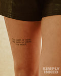 NEW "This heart of mine..." Tattoo