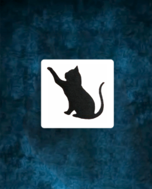 Reaching Cat Tattoo