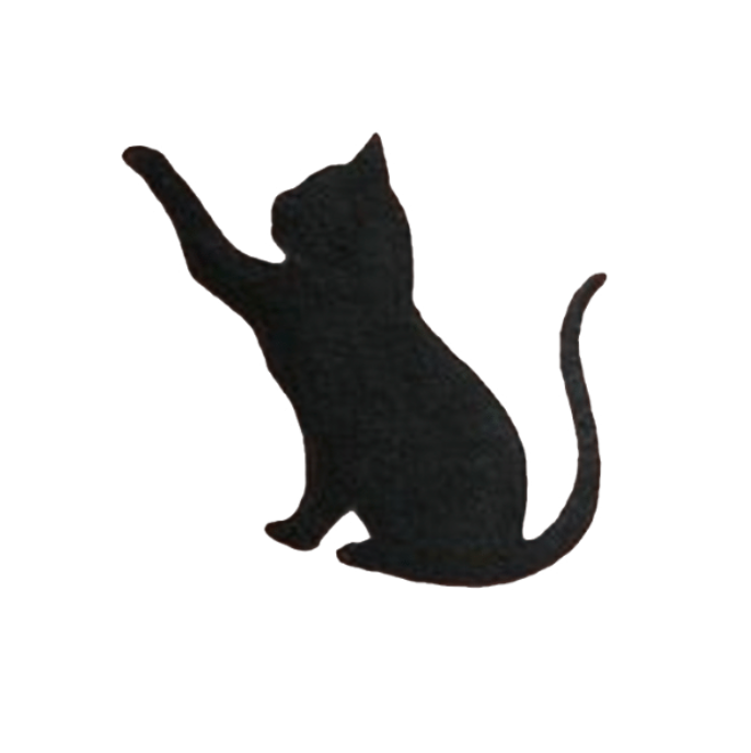 Reaching Cat Tattoo