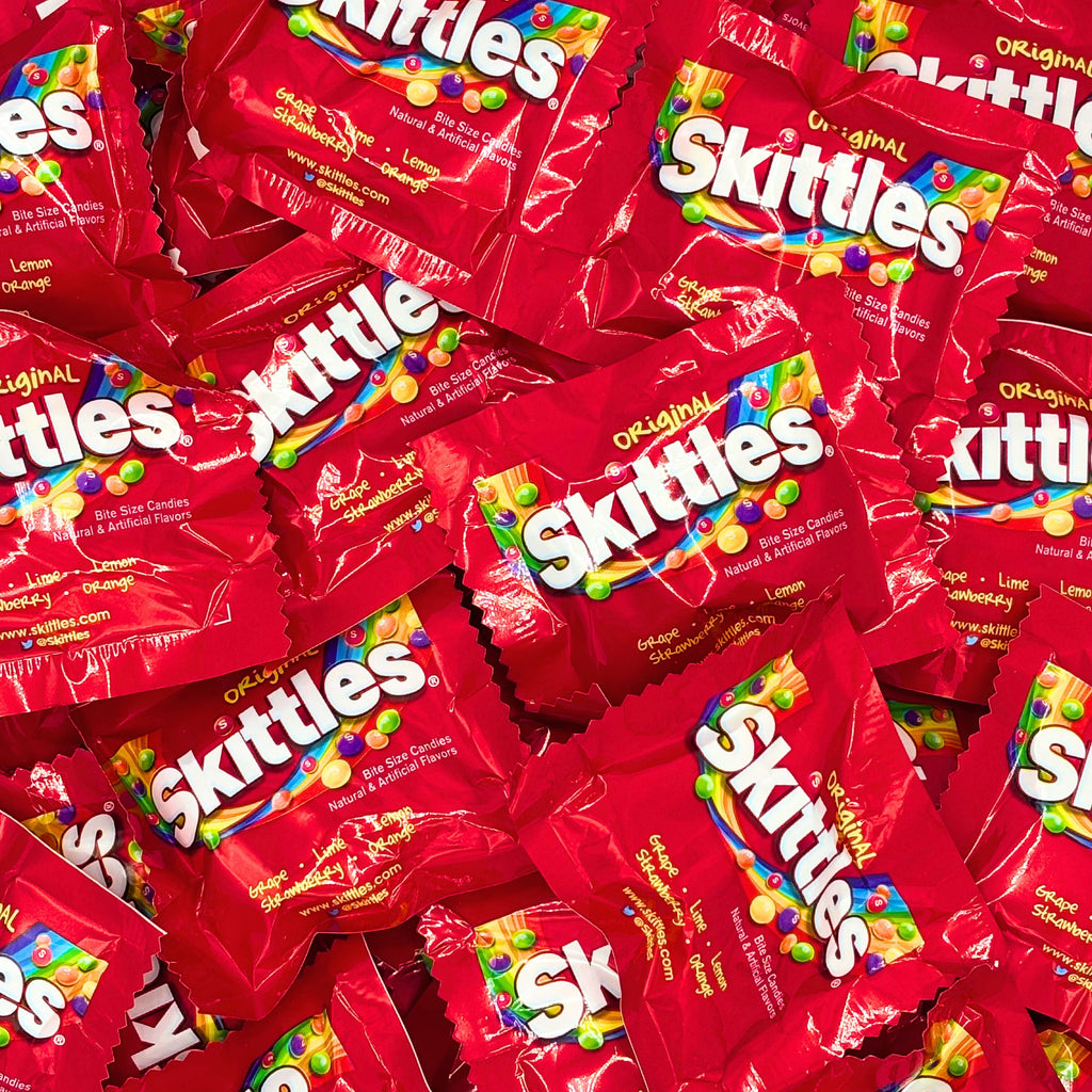 Skittles Original Fruit Candy – Fun Size Packs – Bulk Value Bag