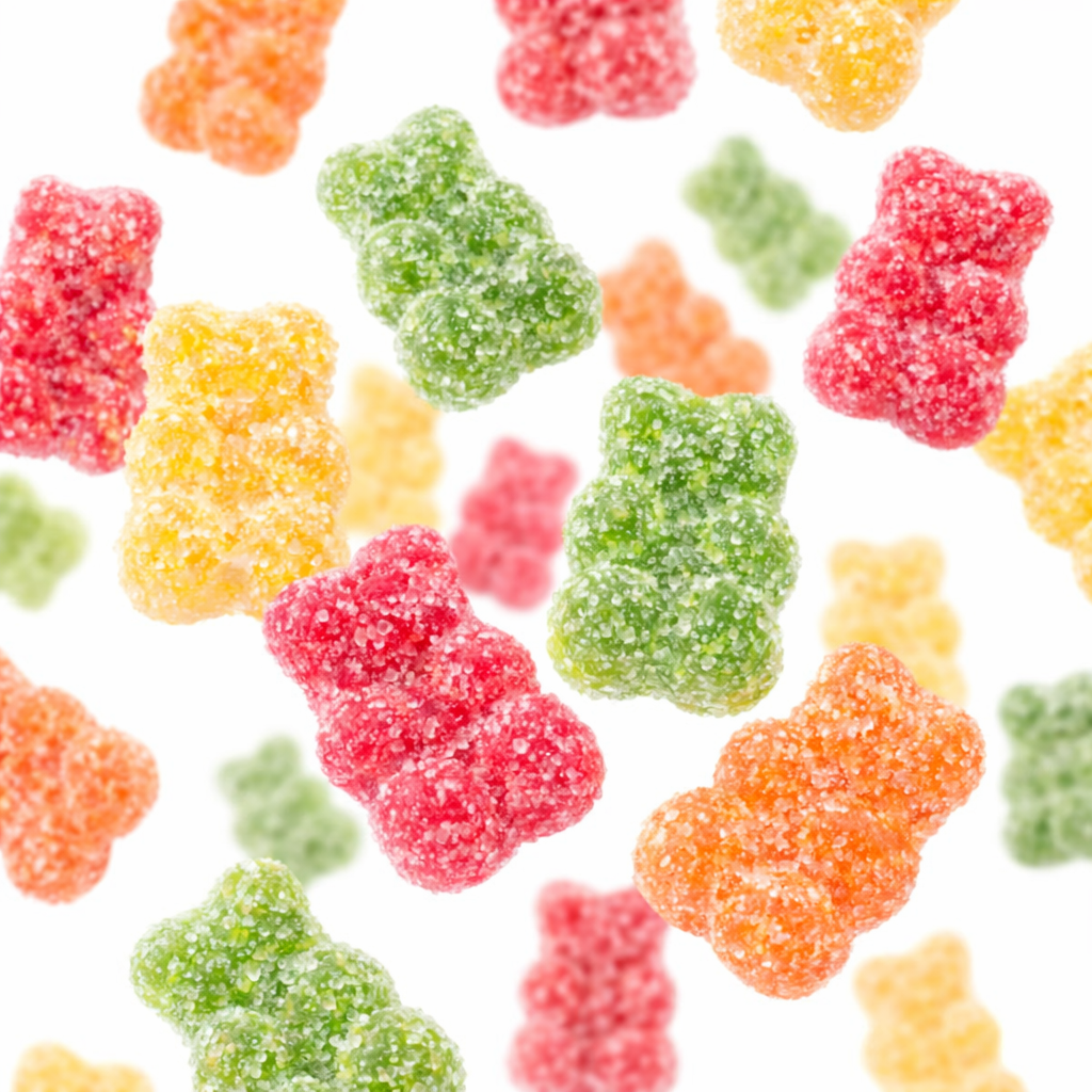 Albanese Gummi Sour Bears –  Assorted Flavors – Bulk Value Pack