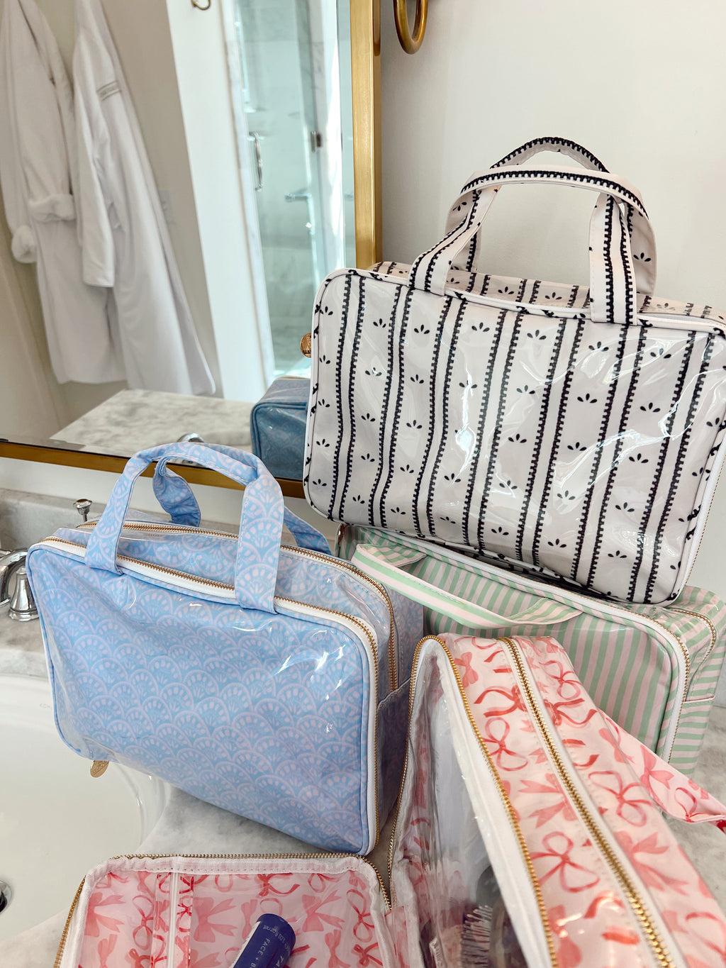 Clear Coat Toiletry Case