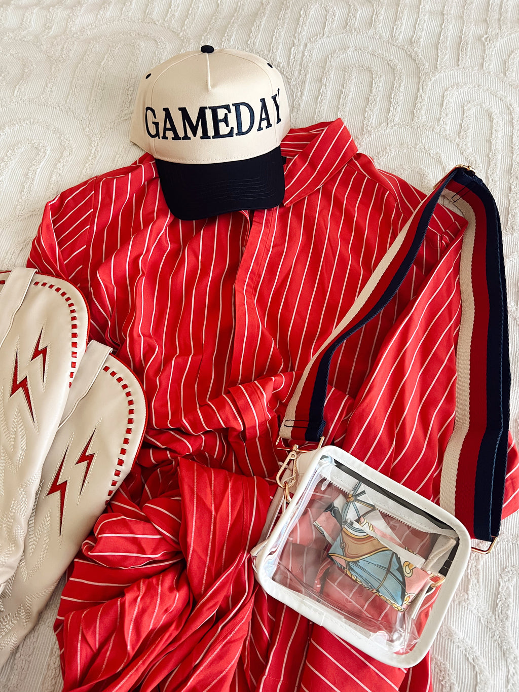 Clear Gameday + Concert Purse | Customizable
