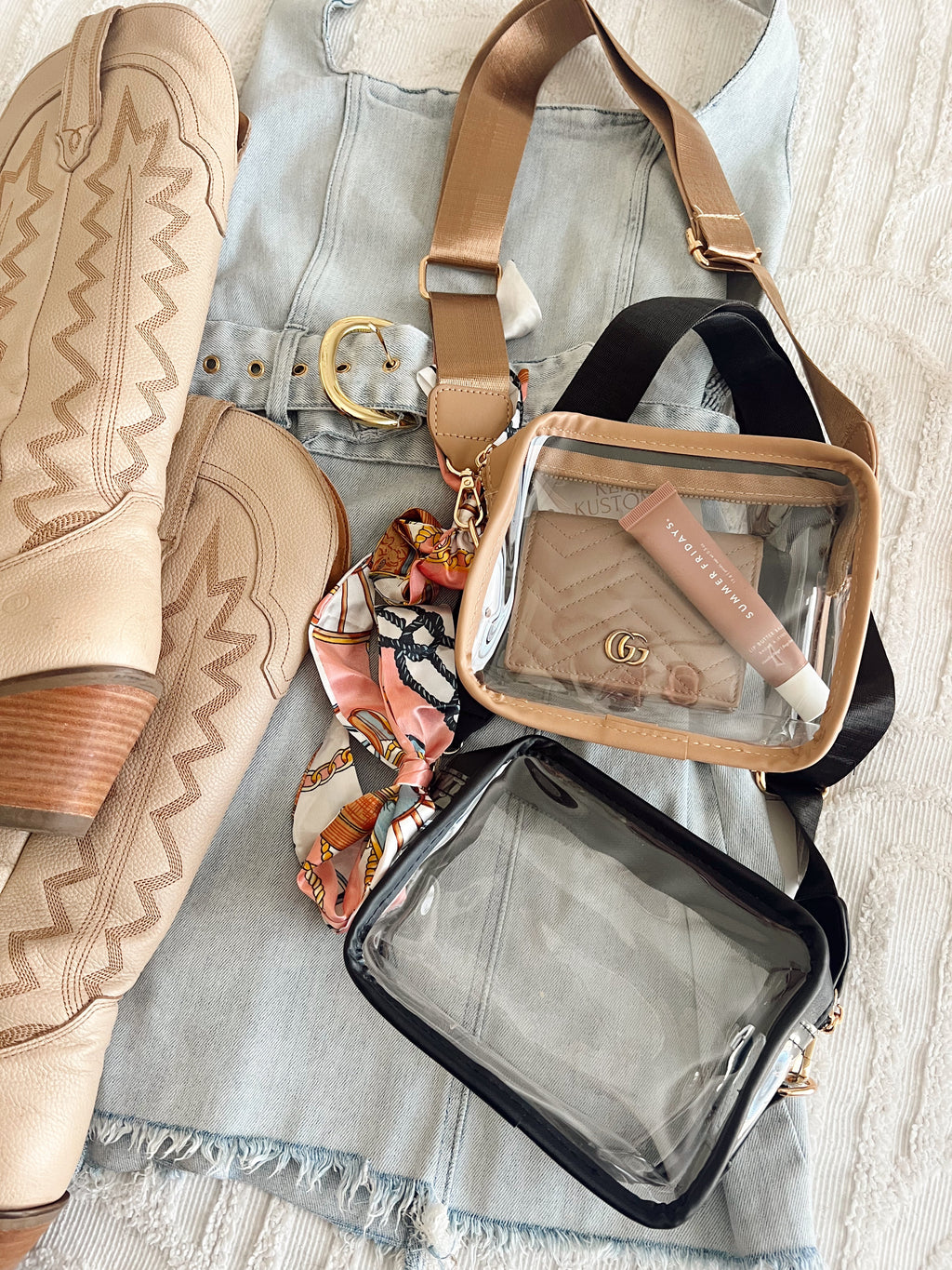 Clear Gameday + Concert Purse | Customizable