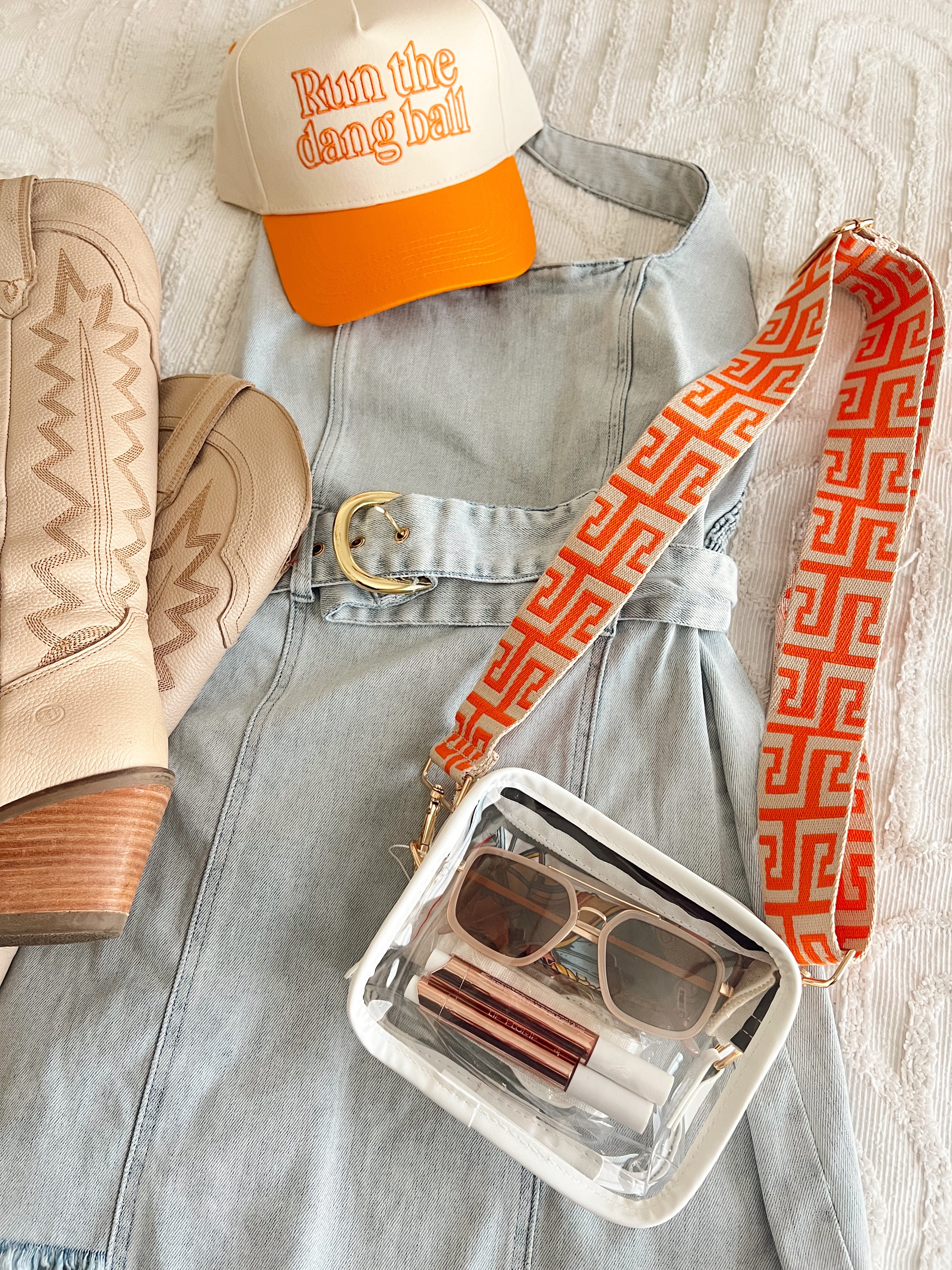 Clear Gameday + Concert Purse | Customizable