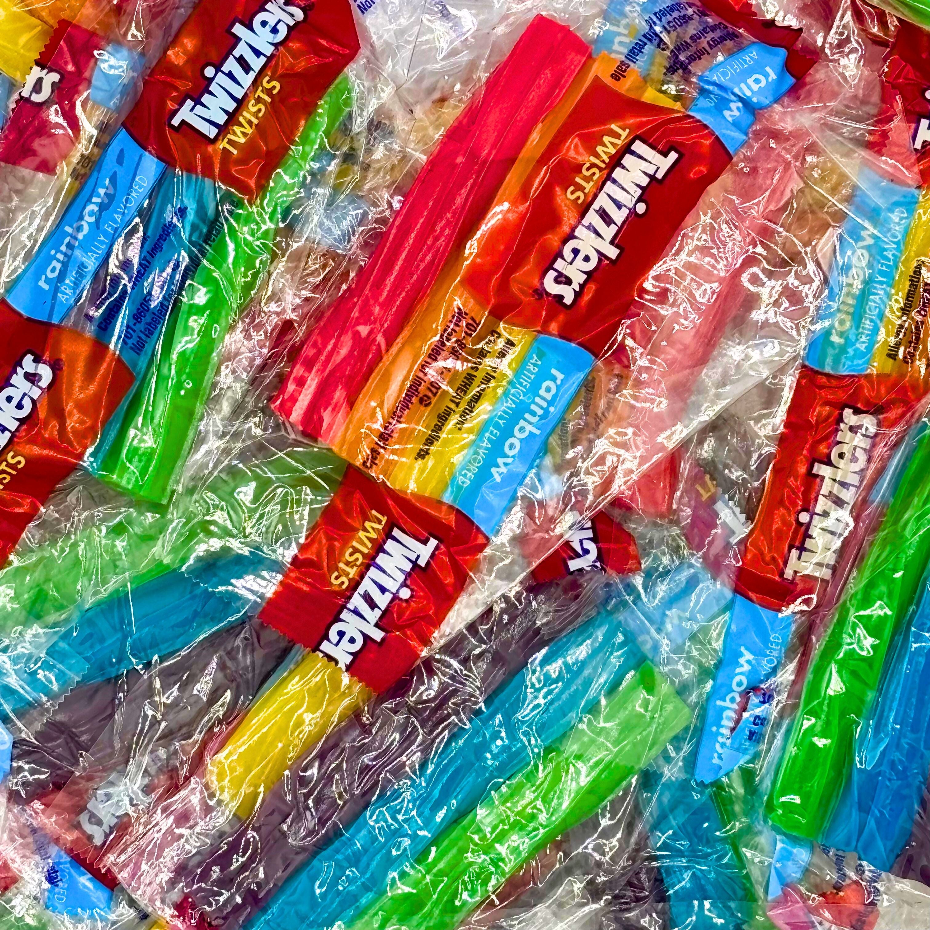 Twizzlers Rainbow Twists – Individually Wrapped – Bulk Value Bag