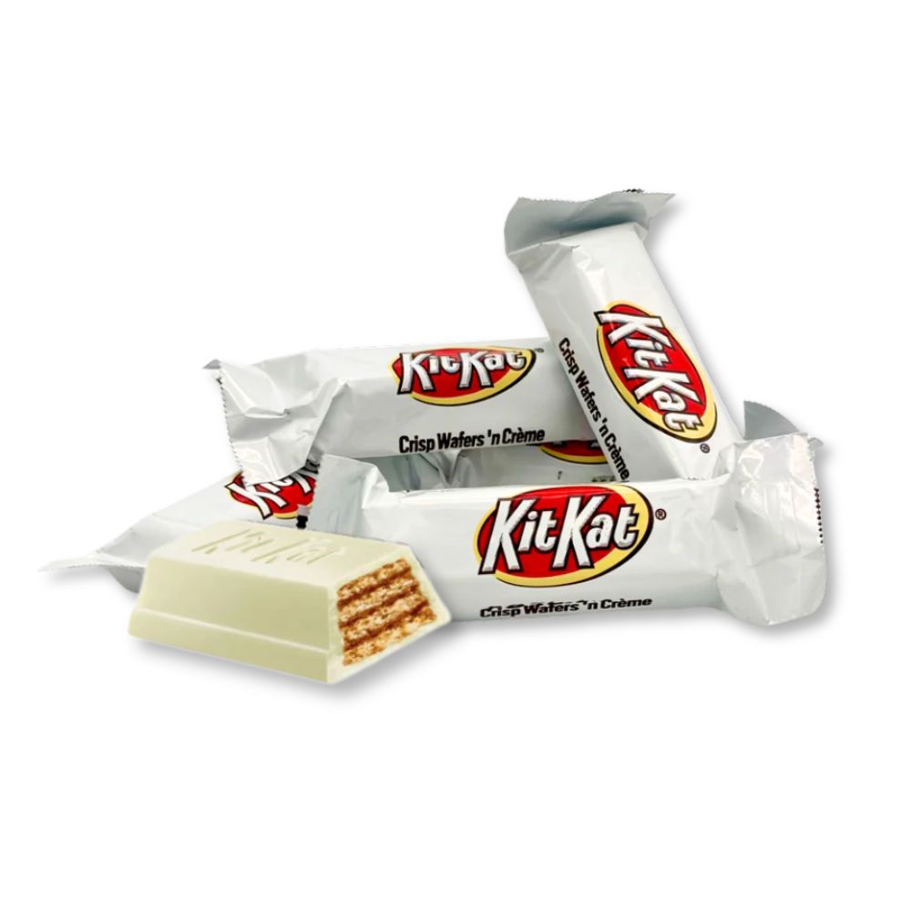 KitKat White Chocolate Wafer Miniatures – Bulk Value Bag