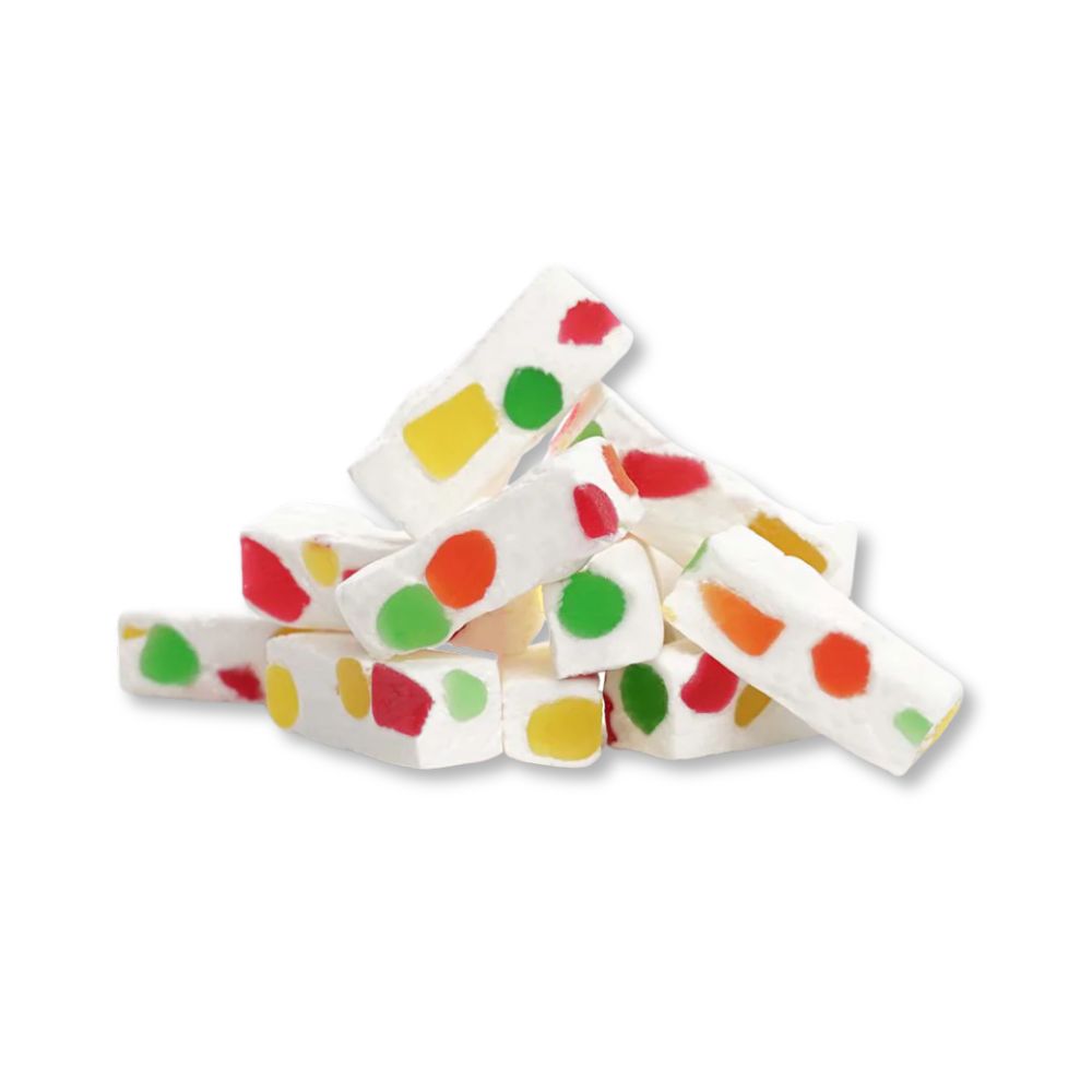 Golden Bonbon Fruity Jujube Nougat Candy – Individually Wrapped – Bulk Value Bag