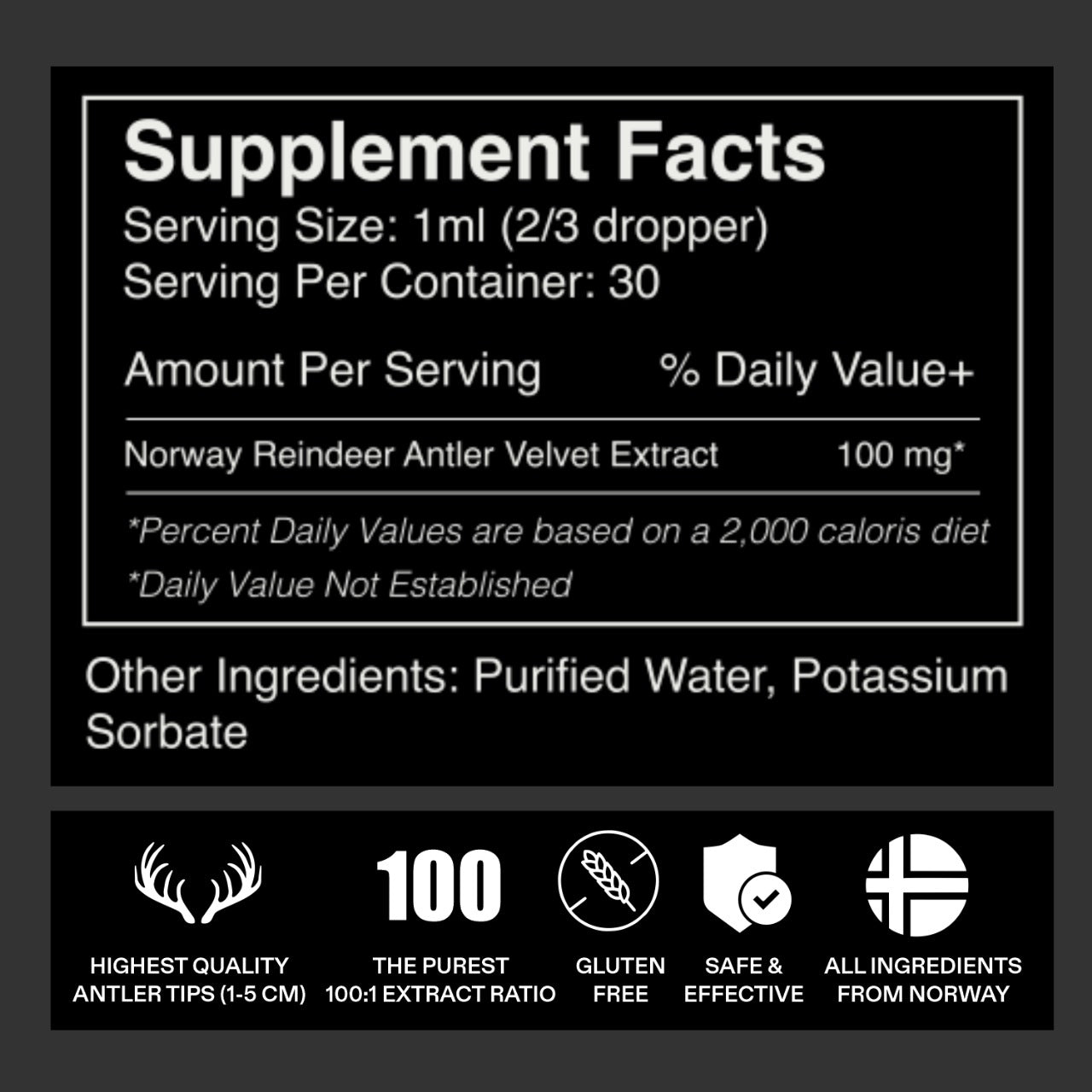 Elite Reindeer Antler Extract