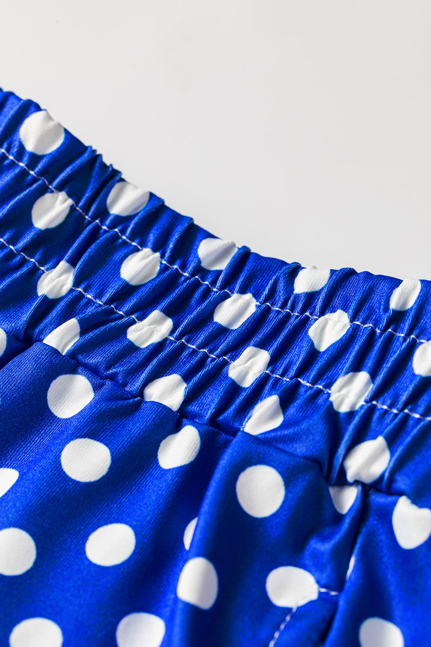 Pink Polka Dot Print Slim Tank Loose Pants 2pcs Outfit