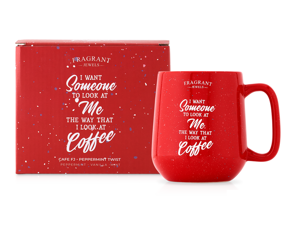 Cafe FJ: Peppermint Twist - Look at Me - Jewel Candle (Without Jewelry)