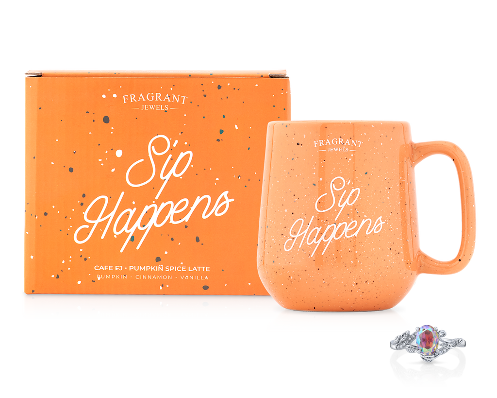 Cafe FJ: Pumpkin Spice Latte - Sip Happens - Jewel Candle