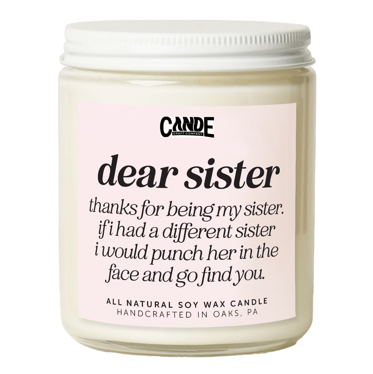 Dear Sister Candle