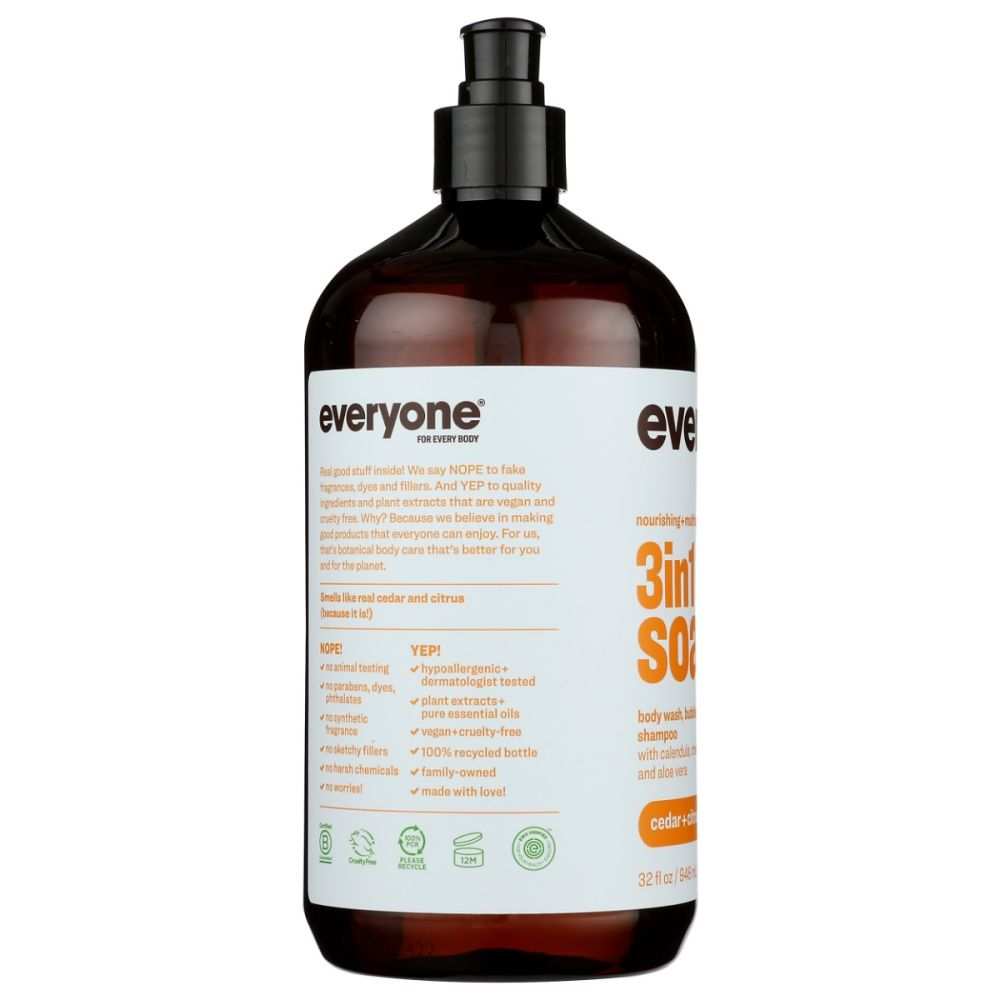 EVERYONE: Cedar Citrus 3in1 Soap, 32 oz