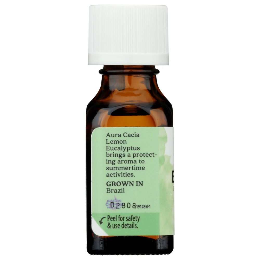 AURA CACIA: Lemon Eucalyptus Essential Oil, 0.5 oz