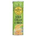 THE GOOD CRISP COMPANY Sour Cream and Onion Potato Chips- 5.6oz |Tasty