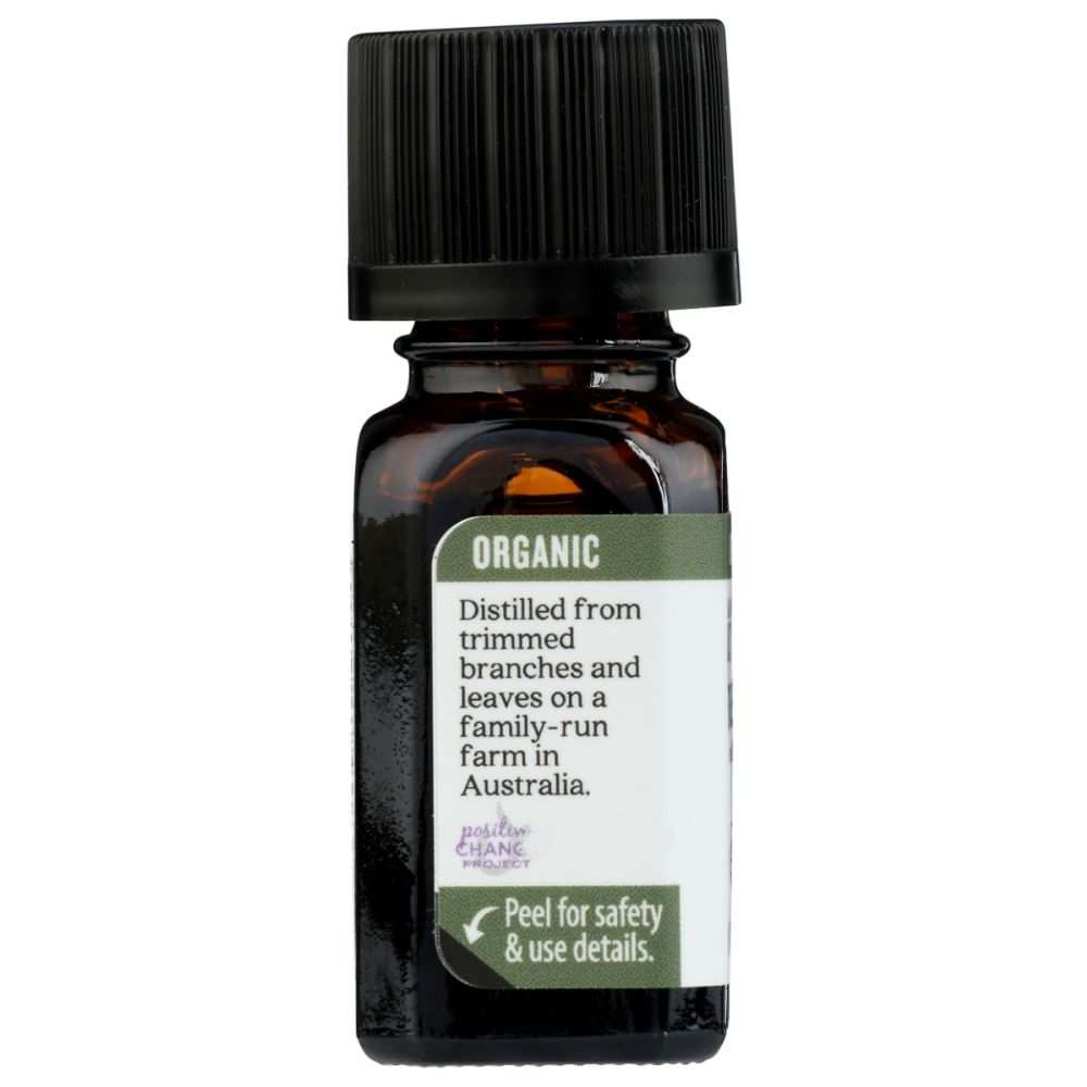 Aura Cacia Organic Tea Tree Essential Oil -0.25oz -Purifying&Versatile