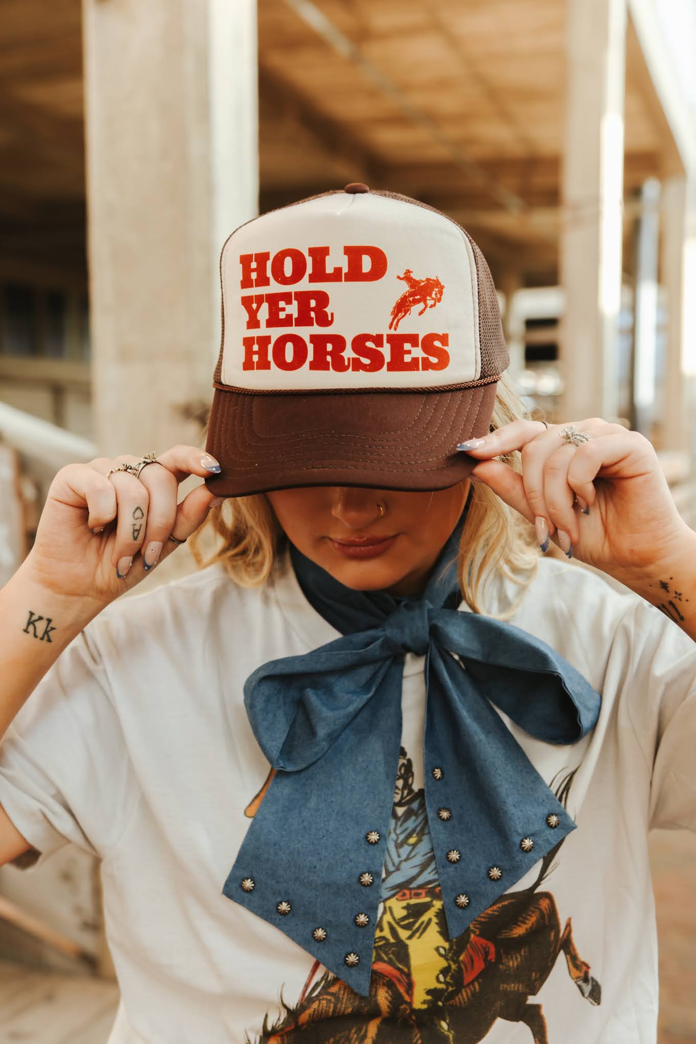 Hold Yer Horses Trucker Hat