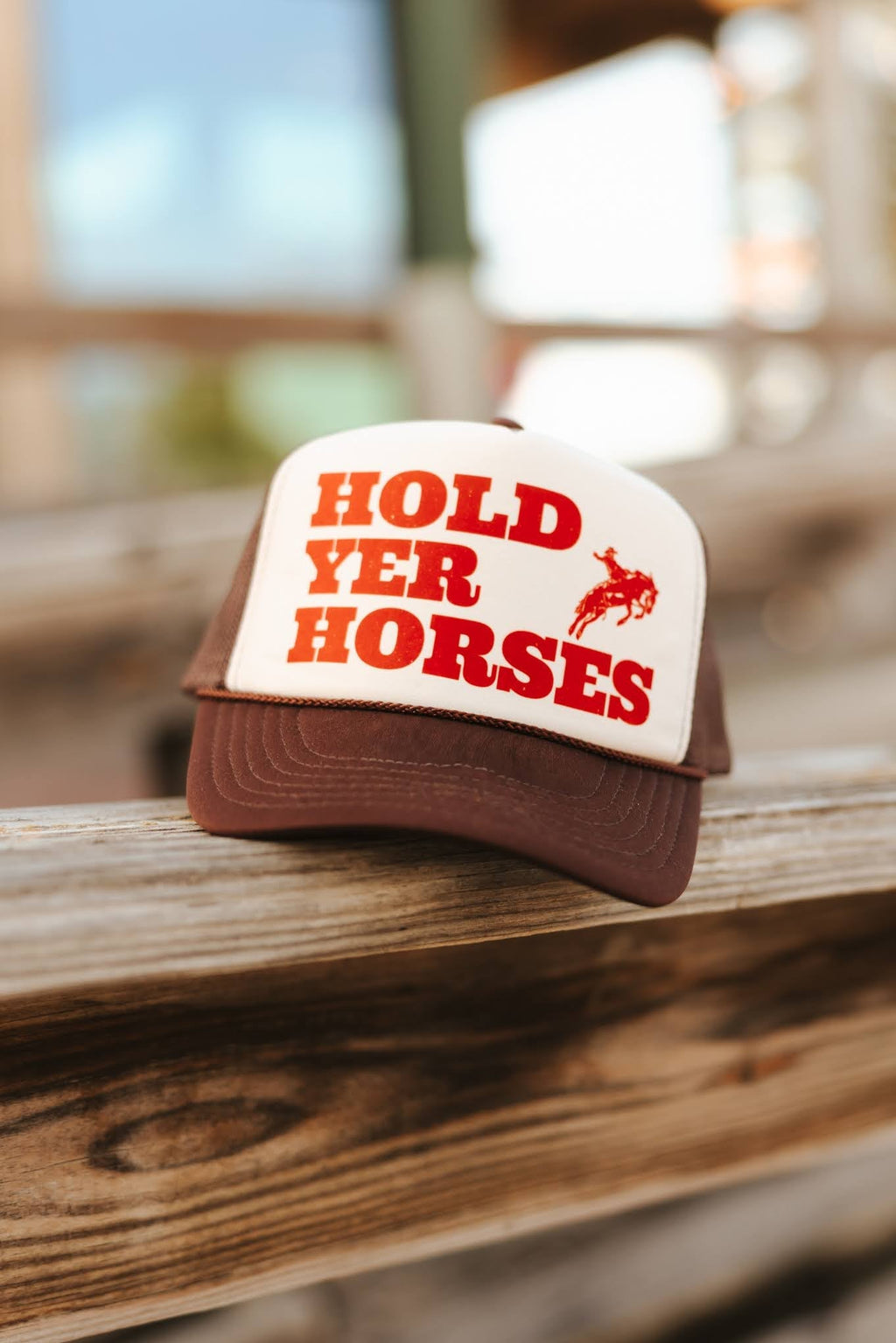 Hold Yer Horses Trucker Hat