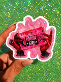 Horror Girl Sticker