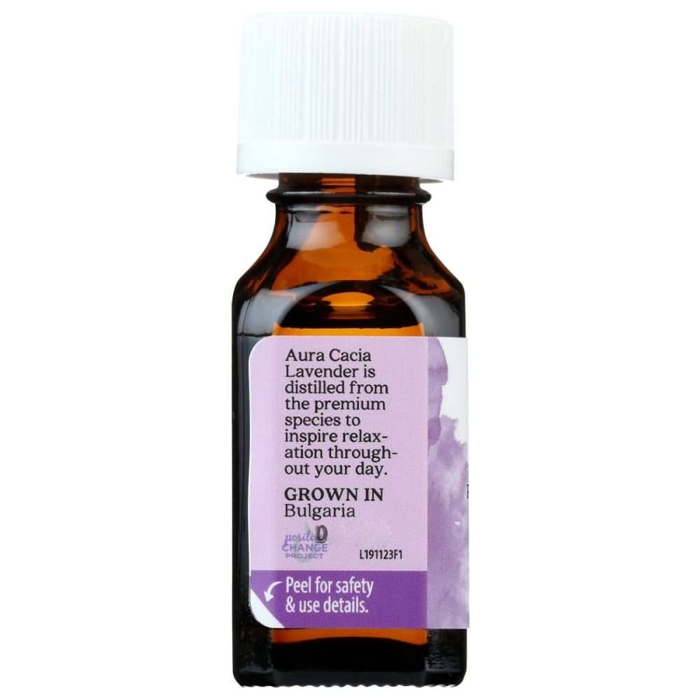 AURA CACIA: Lavender Essential Oil, 0.5 oz