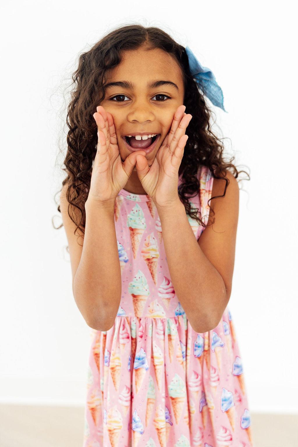 Ice Cream Dreams Tank Twirl Dress