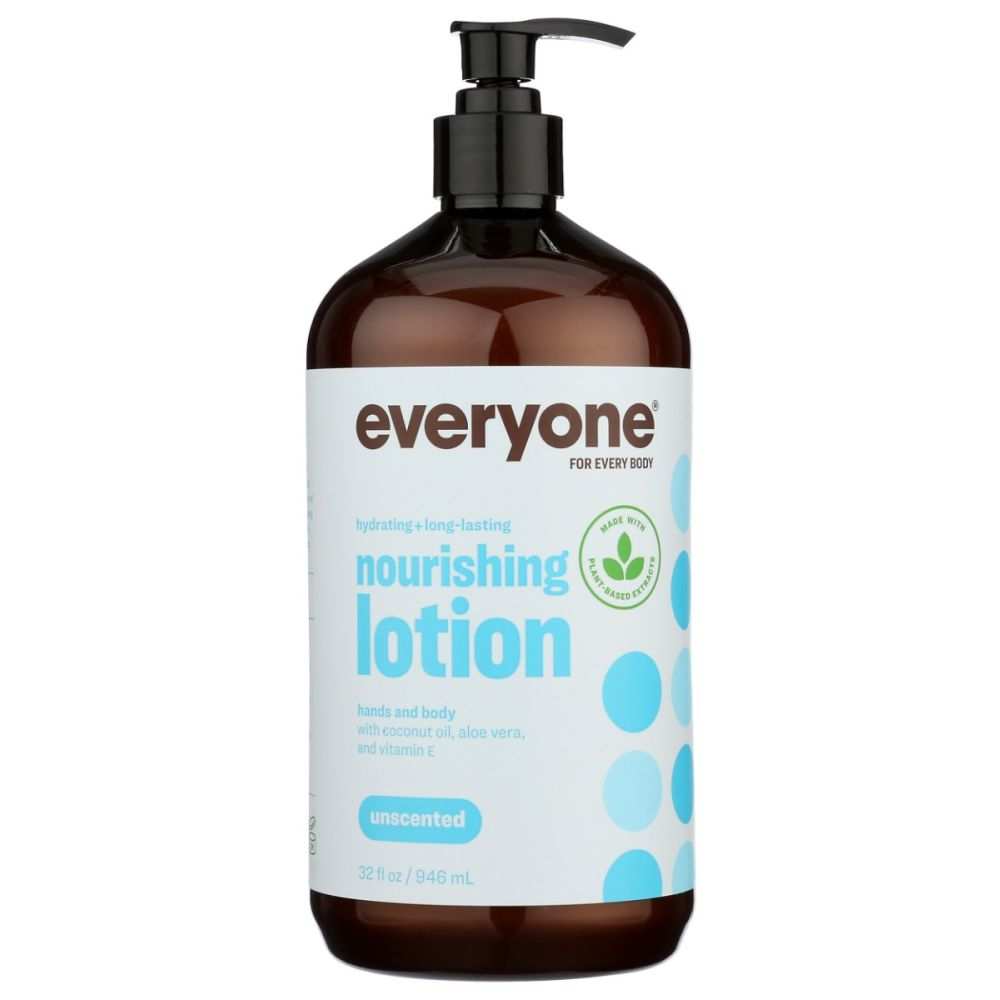 EVERYONE Unscented 2in1 Lotion - Gentle Moisturizer| Hands & Body 32oz