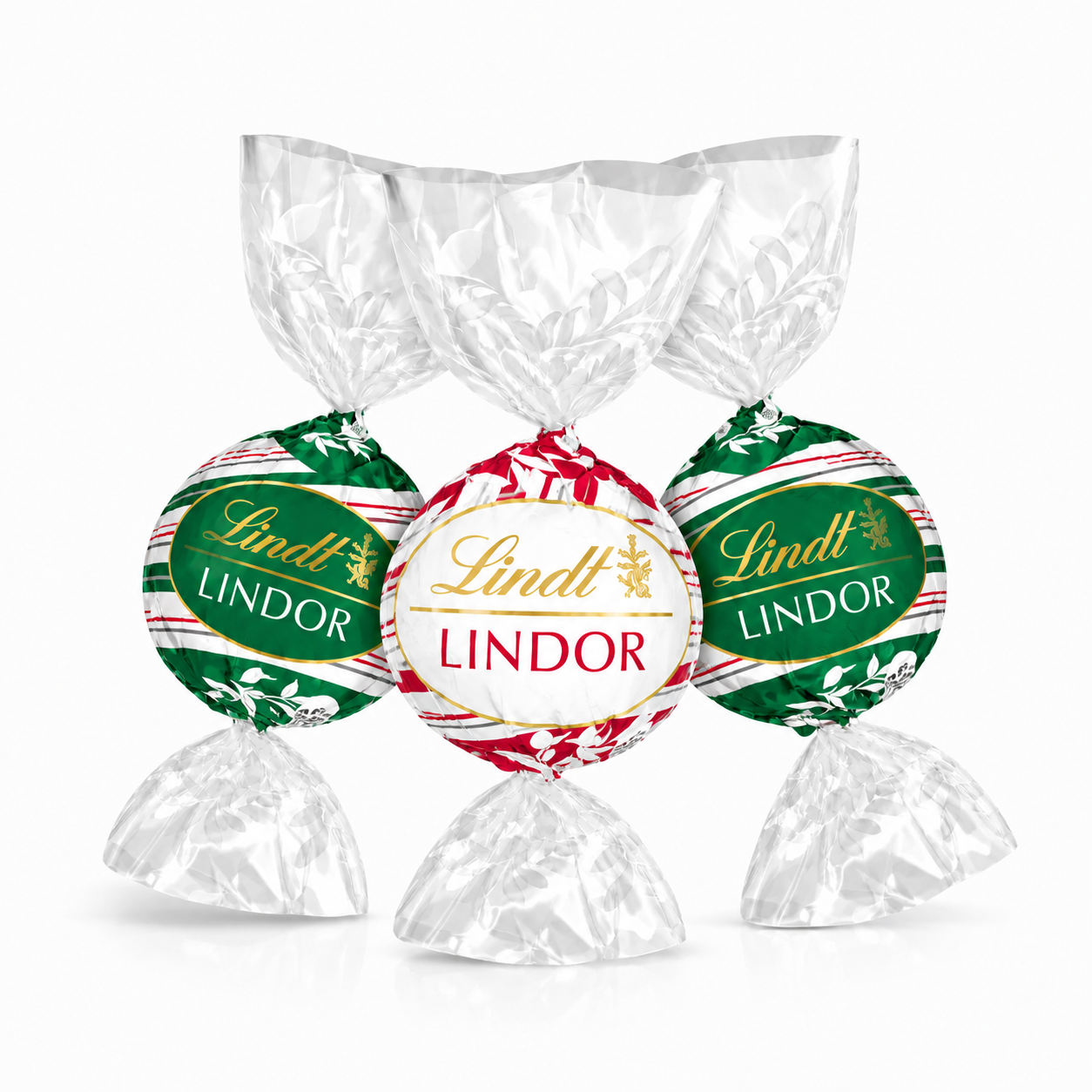 Lindt LINDOR Peppermint Assorted Chocolate Truffles – Bulk Value Bag