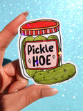 Pickle Hoe Sticker