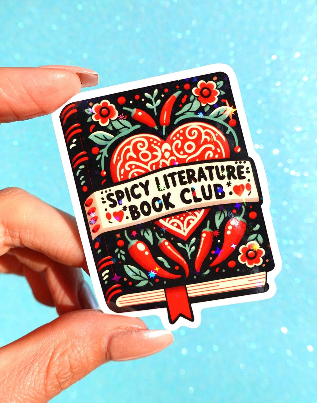 Spicy Literature Book Club Smut Sticker