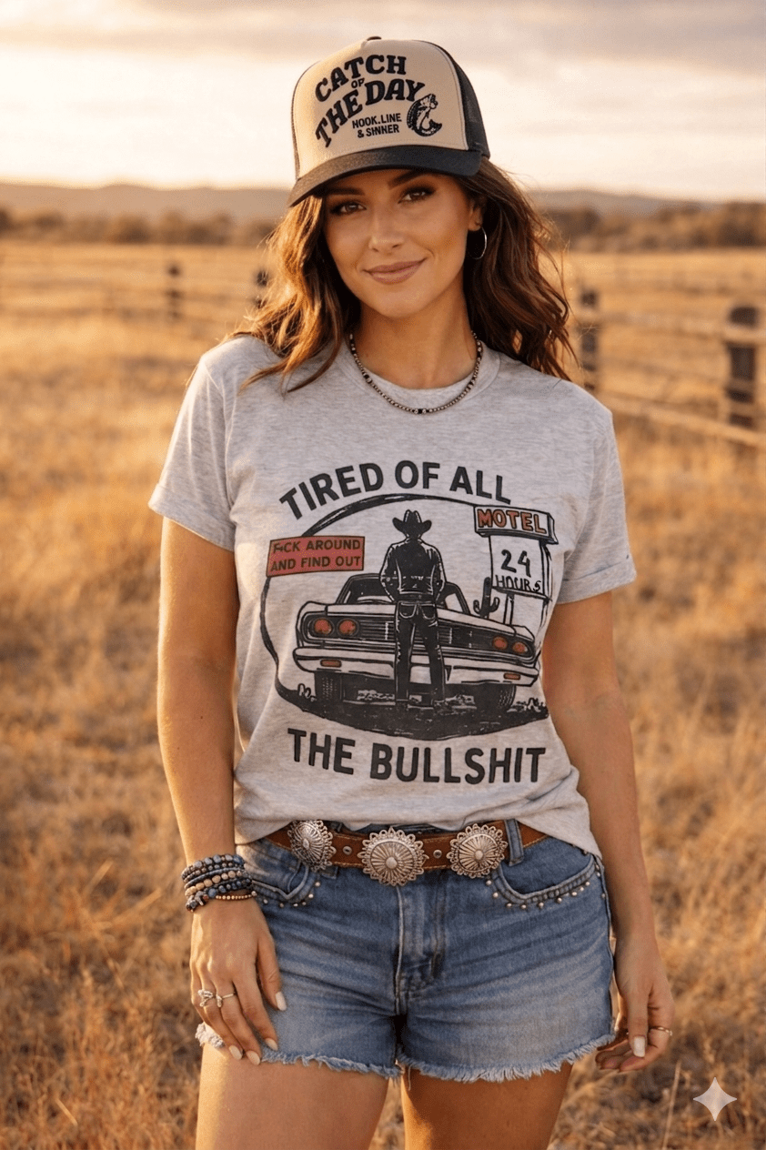 Tired of All the Bullshit Graphic Tee