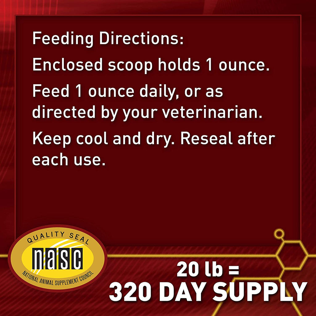 Vita Flex E and Selenium Supplement for Horses 20lbs. 320 Day Supply